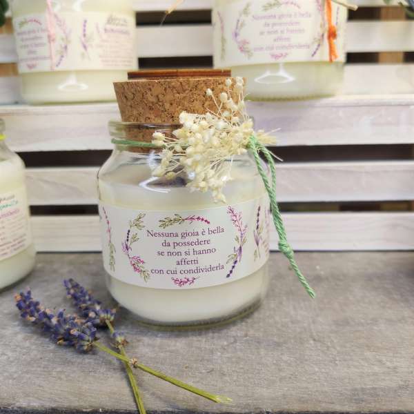 bomboniere candele profumate ecofattoart
